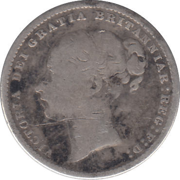 1886 SHILLING ( FAIR ) - SHILLING - Cambridgeshire Coins