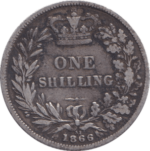 1886 SHILLING ( FINE ) DIE 57 - SHILLING - Cambridgeshire Coins