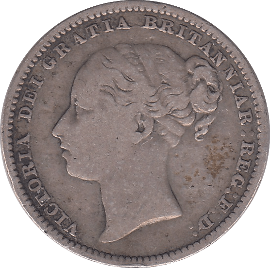 1886 SHILLING ( FINE ) - SHILLING - Cambridgeshire Coins