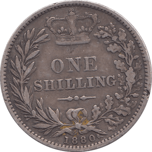 1886 SHILLING ( FINE ) - SHILLING - Cambridgeshire Coins