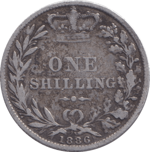 1886 SHILLING ( GF ) - SHILLING - Cambridgeshire Coins