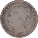 1886 SHILLING ( NF ) - SHILLING - Cambridgeshire Coins