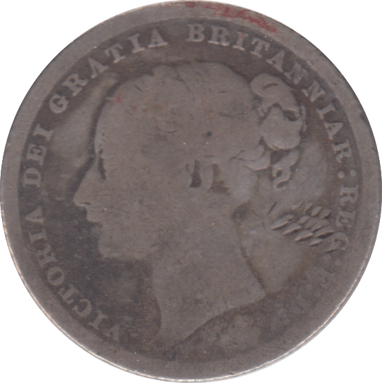 1886 SHILLING ( NF ) - SHILLING - Cambridgeshire Coins