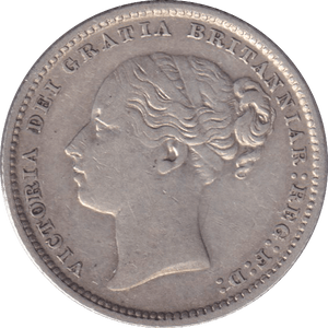 1886 SHILLING ( VF ) - SHILLING - Cambridgeshire Coins