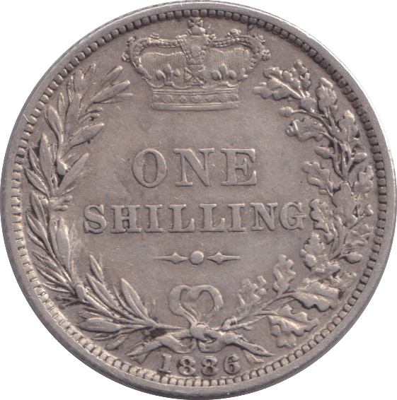 1886 SHILLING ( VF ) - SHILLING - Cambridgeshire Coins