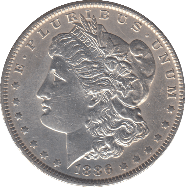 1886 SILVER DOLLAR USA - SILVER WORLD COINS - Cambridgeshire Coins