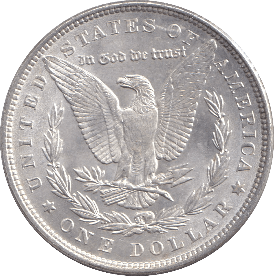 1886 SILVER MORGAN DOLLAR USA 5 - SILVER WORLD COINS - Cambridgeshire Coins