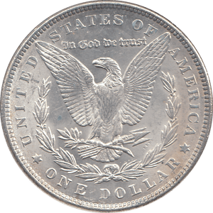 1886 SILVER MORGAN DOLLAR USA PHILADELPHIA MINT 1 - SILVER WORLD COINS - Cambridgeshire Coins