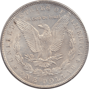 1886 SILVER MORGAN DOLLAR USA PHILADELPHIA MINT 2 - SILVER WORLD COINS - Cambridgeshire Coins