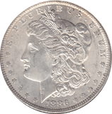 1886 SILVER MORGAN DOLLAR USA PHILADELPHIA MINT 3 - SILVER WORLD COINS - Cambridgeshire Coins