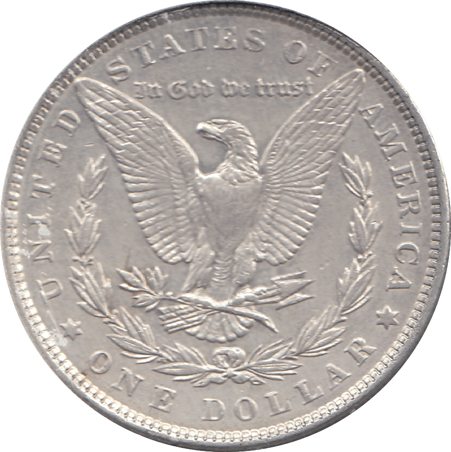 1886 SILVER MORGAN DOLLAR USA PHILADELPHIA MINT 4 - SILVER WORLD COINS - Cambridgeshire Coins