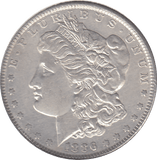 1886 SILVER MORGAN DOLLAR USA PHILADELPHIA MINT 4 - SILVER WORLD COINS - Cambridgeshire Coins