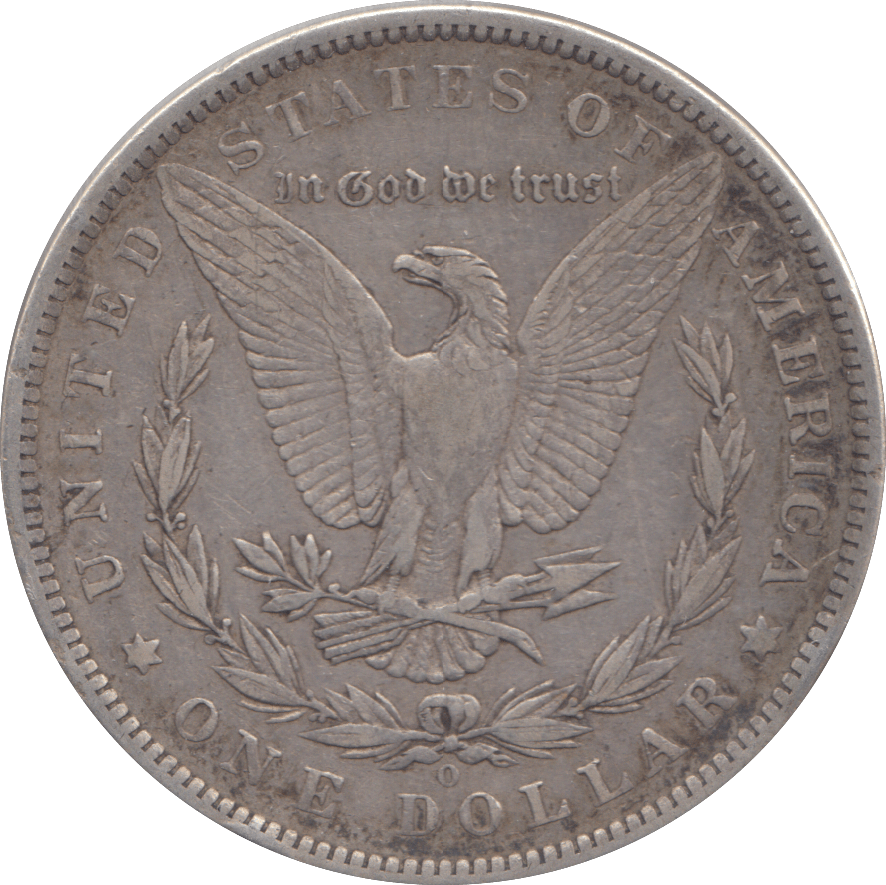 1886 SILVER NEW ORLEANS ONE MORGAN DOLLAR USA - SILVER WORLD COINS - Cambridgeshire Coins