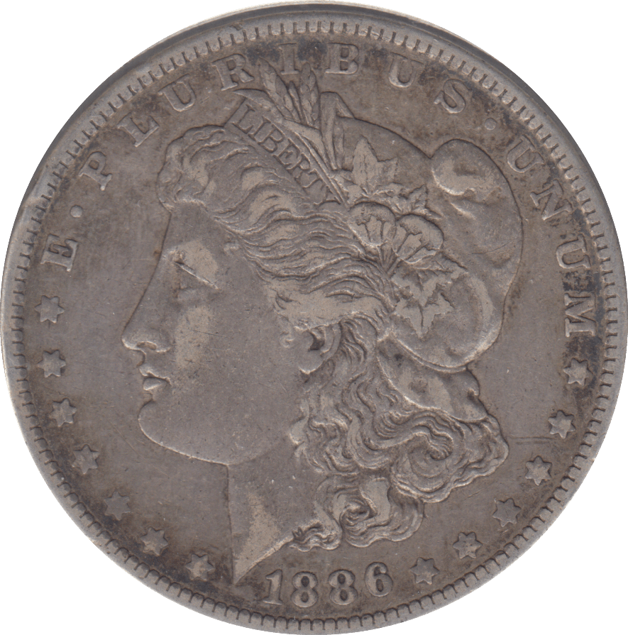 1886 SILVER NEW ORLEANS ONE MORGAN DOLLAR USA - SILVER WORLD COINS - Cambridgeshire Coins