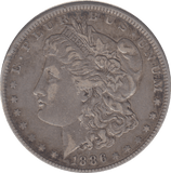 1886 SILVER NEW ORLEANS ONE MORGAN DOLLAR USA - SILVER WORLD COINS - Cambridgeshire Coins