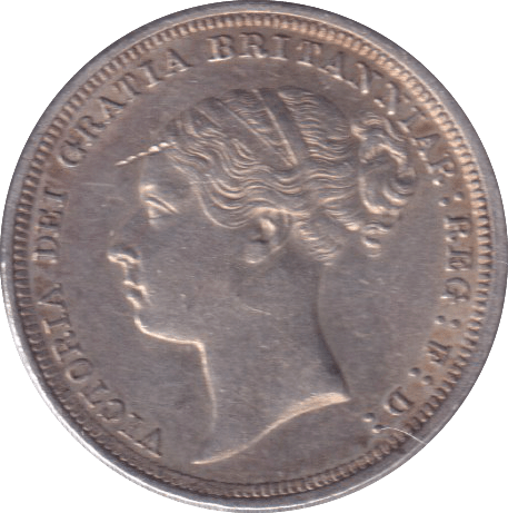 1886 SIXPENCE ( AUNC ) - SIXPENCE - Cambridgeshire Coins