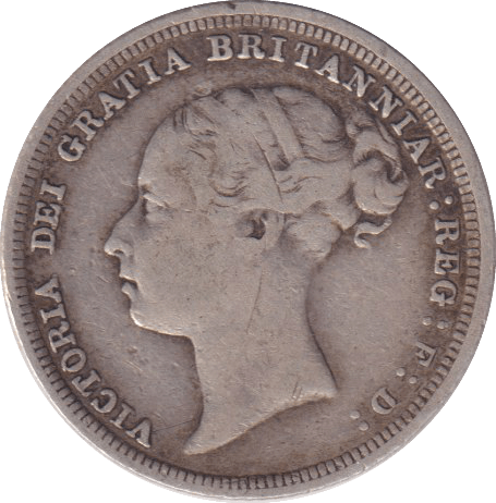 1886 SIXPENCE ( GF ) - SIXPENCE - Cambridgeshire Coins