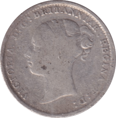 1886 THREEPENCE ( FAIR ) - Threepence - Cambridgeshire Coins