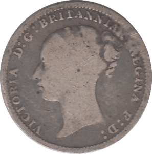 1886 THREEPENCE ( FINE ) - THREEPENCE - Cambridgeshire Coins