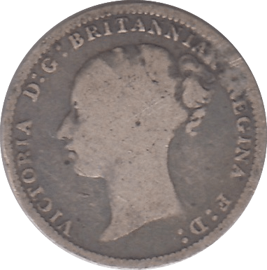1886 THREEPENCE ( FINE ) - THREEPENCE - Cambridgeshire Coins