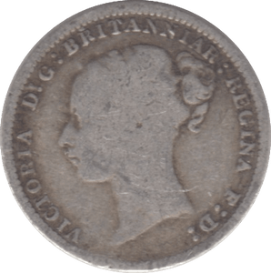 1886 THREEPENCE ( FINE ) - THREEPENCE - Cambridgeshire Coins