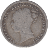 1886 THREEPENCE ( FINE ) - THREEPENCE - Cambridgeshire Coins