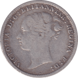 1886 THREEPENCE ( FINE ) - Threepence - Cambridgeshire Coins