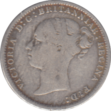 1886 THREEPENCE ( FINE ) - THREEPENCE - Cambridgeshire Coins