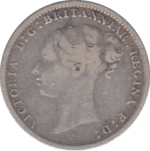 1886 THREEPENCE ( FINE ) - THREEPENCE - Cambridgeshire Coins