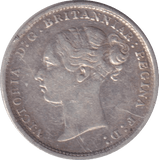 1886 THREEPENCE ( GVF ) - THREEPENCE - Cambridgeshire Coins