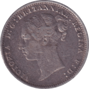 1886 THREEPENCE ( GVF ) - Threepence - Cambridgeshire Coins