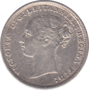1886 THREEPENCE ( GVF ) - WORLD COINS - Cambridgeshire Coins