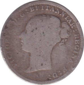 1886 THREEPENCE ( NF ) - THREEPENCE - Cambridgeshire Coins