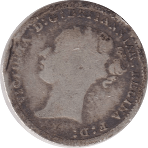 1886 THREEPENCE ( NF ) - WORLD COINS - Cambridgeshire Coins