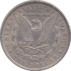 1886 USA MORGAN DOLLAR - WOLRD SILVER COINS - Cambridgeshire Coins