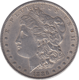 1886 USA MORGAN DOLLAR - WOLRD SILVER COINS - Cambridgeshire Coins