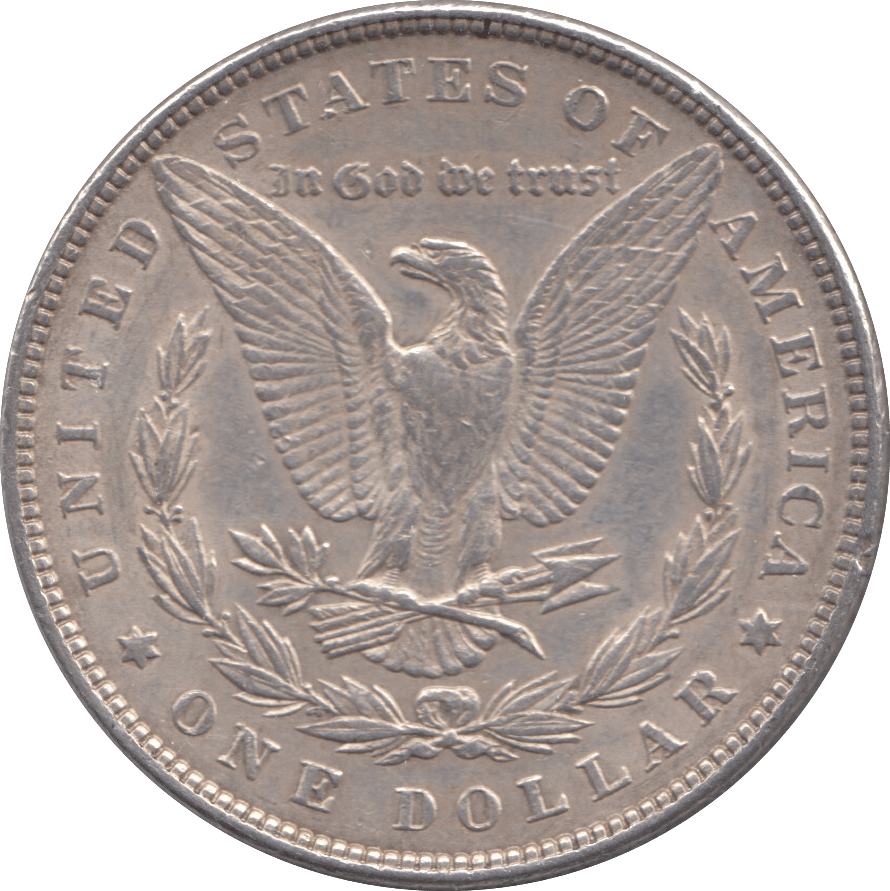 1886 USA SILVER MORGAN DOLLAR PHILADELPHIA MINT - SILVER WORLD COINS - Cambridgeshire Coins