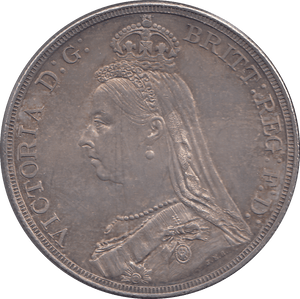 1887 CROWN ( AUNC ) 9 - CROWN - Cambridgeshire Coins