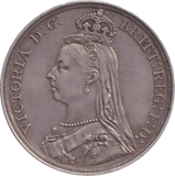 1887 CROWN ( AUNC ) - CROWN - Cambridgeshire Coins