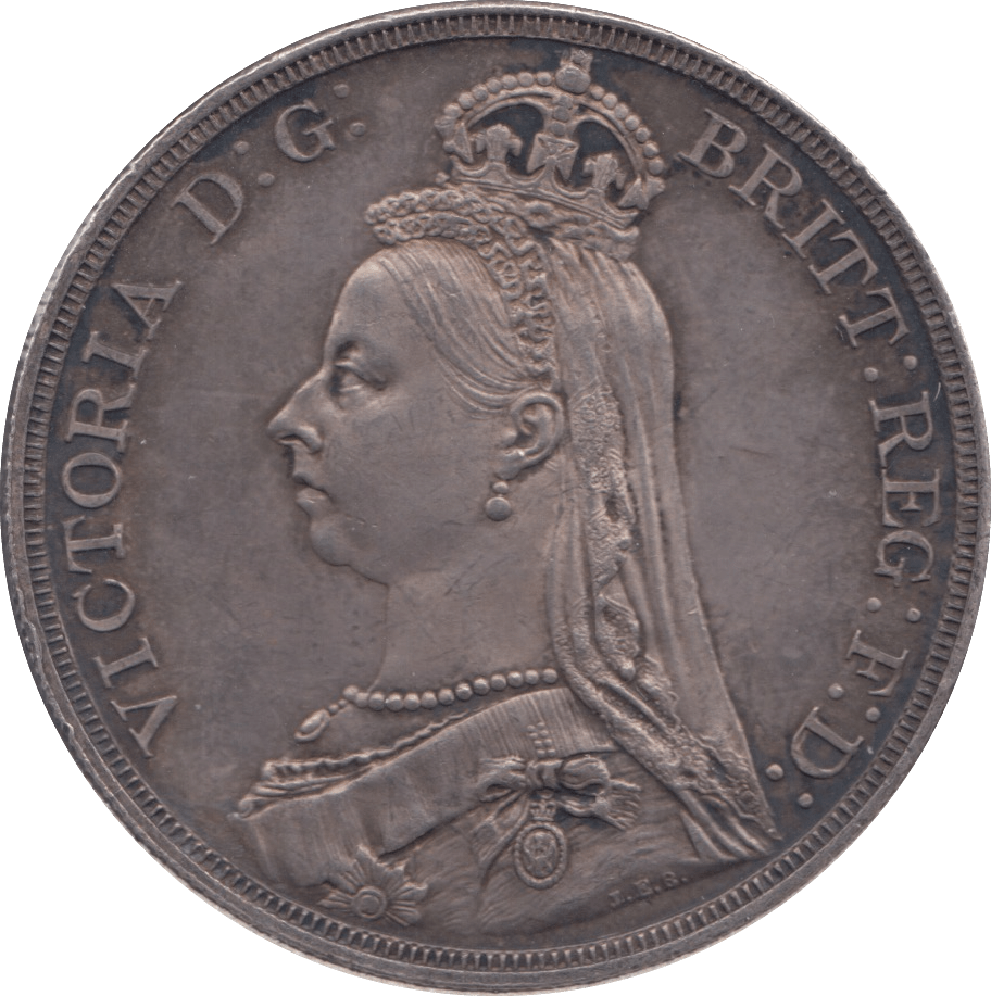 1887 CROWN ( AUNC ) - Crown - Cambridgeshire Coins