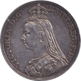 1887 CROWN ( EF ) - CROWN - Cambridgeshire Coins