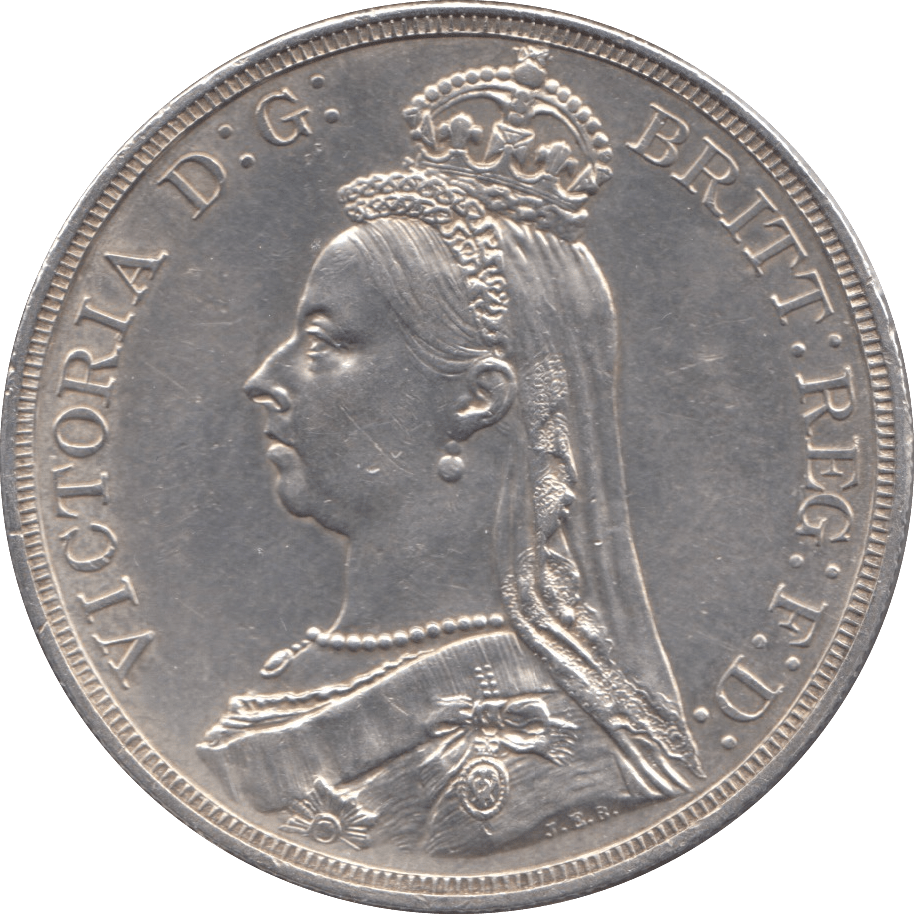 1887 CROWN ( EF ) - CROWN - Cambridgeshire Coins