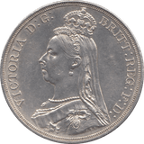 1887 CROWN ( EF ) - CROWN - Cambridgeshire Coins