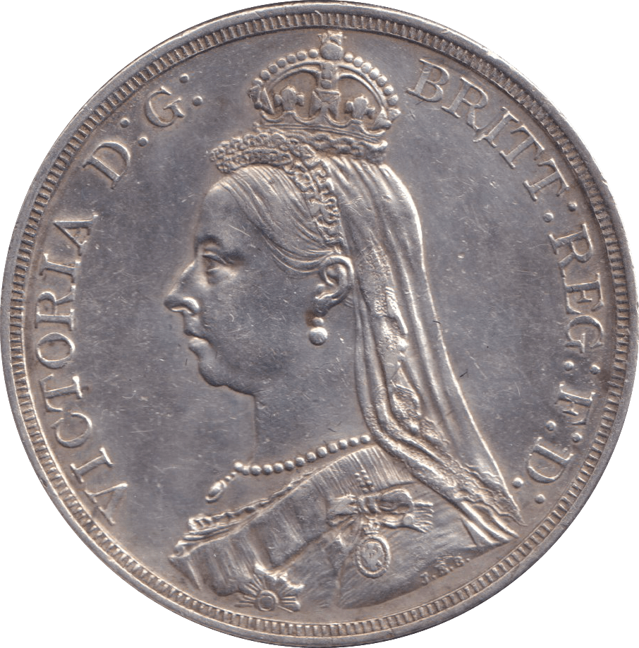 1887 CROWN ( EF ) - CROWN - Cambridgeshire Coins