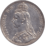 1887 CROWN ( EF ) - CROWN - Cambridgeshire Coins