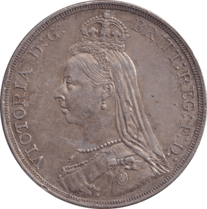 1887 CROWN ( EF ) - CROWN - Cambridgeshire Coins