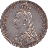 1887 CROWN ( EF ) - WORLD COINS - Cambridgeshire Coins