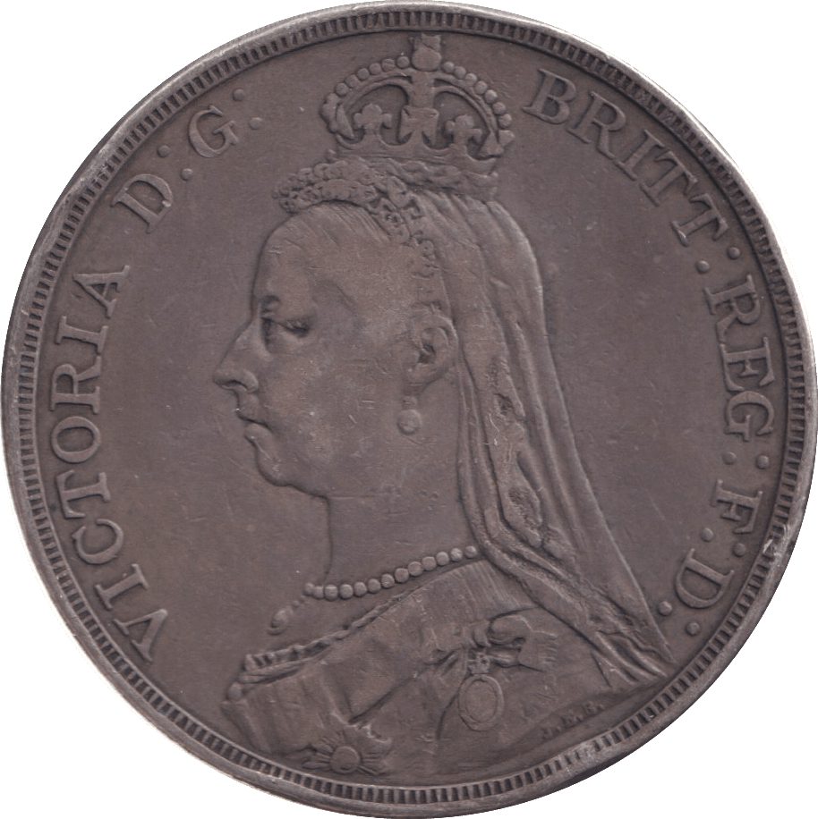 1887 CROWN ( GF ) - CROWN - Cambridgeshire Coins
