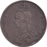 1887 CROWN ( GF ) - CROWN - Cambridgeshire Coins
