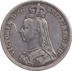 1887 CROWN ( GF ) - CROWN - Cambridgeshire Coins